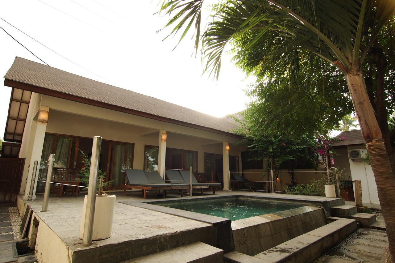 Kelapa Kecil Hotell Gili Trawangan Eksteriør bilde